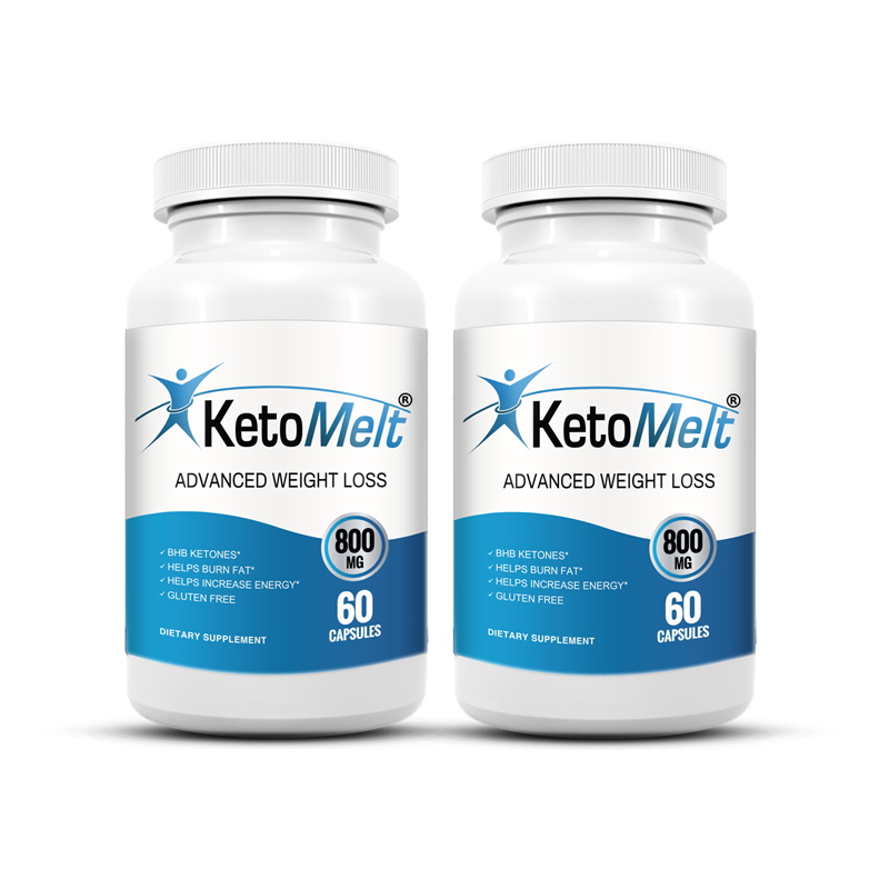 Ketomelt® - Keto Diet Supplement Two Bottle 60-Day Supply