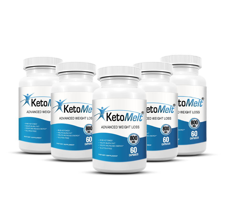 Ketomelt® - Keto Diet Supplement - 5 Bottle Special!